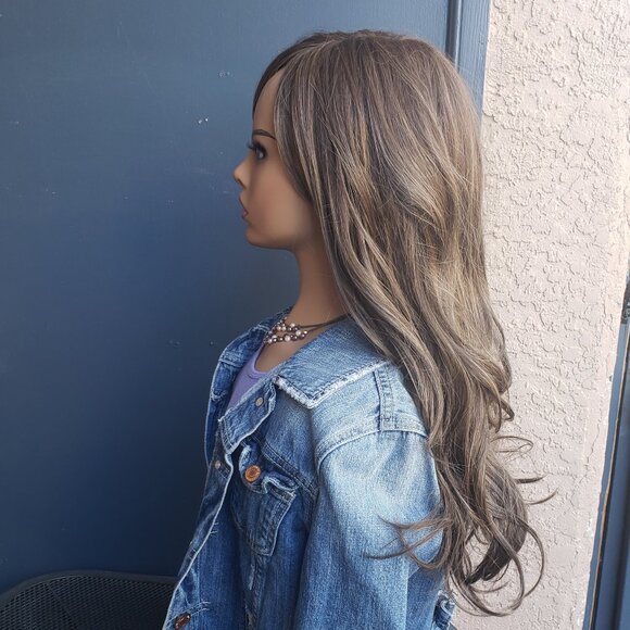 NEW Lyndon wig by Rene of Paris, Truffle Brown, lace fnt, mono part, romantic - Picture 11 of 13